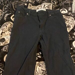 Black stretch jeans